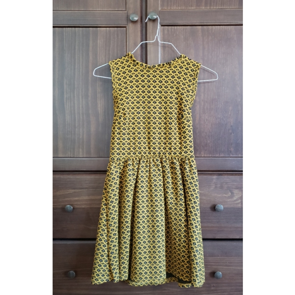 Yellow Vintagesque Skater Dress Size S